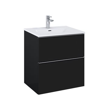 Wilma møbelpakke med skuffer - 60x45 cm, matsort.